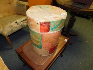 lot 10161 image: old hat box w Tinker Toys