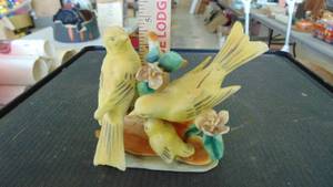 lot 10179 image: Yellow canary statue
