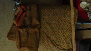 lot 10222 image: old gunny sacks