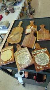 lot 10234 image: lot of wood cutting boards