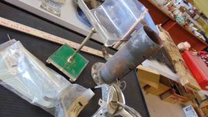 lot 10242 image: candle maker - acrylic soap dish - hand juicer