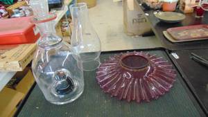 lot 10248 image: glass wine craft wstopper - lamp flute