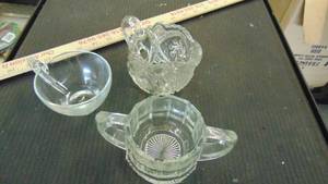 lot 10273 image: cut glass bowls