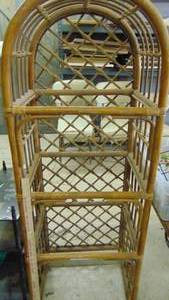 lot 10291 image: wicker shelf