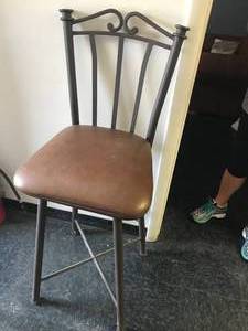 lot 1126 image: Gothic Bar Stool