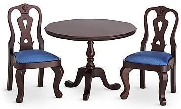 lot 1005 image: American Girl Felicitys Table and Chairs set - New in Box