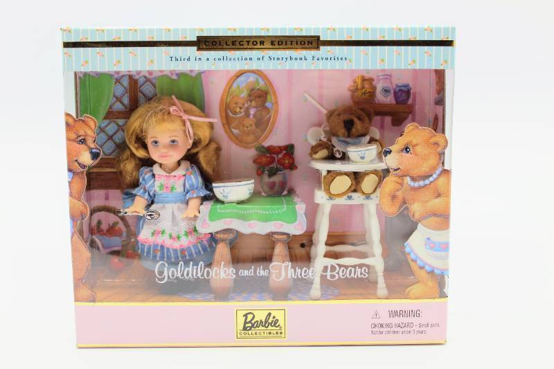 lot 1028 image: Mattel 2000 Barbie Collectibles Goldilocks and the Three Bears Collector Edition No. 29605  NRFB