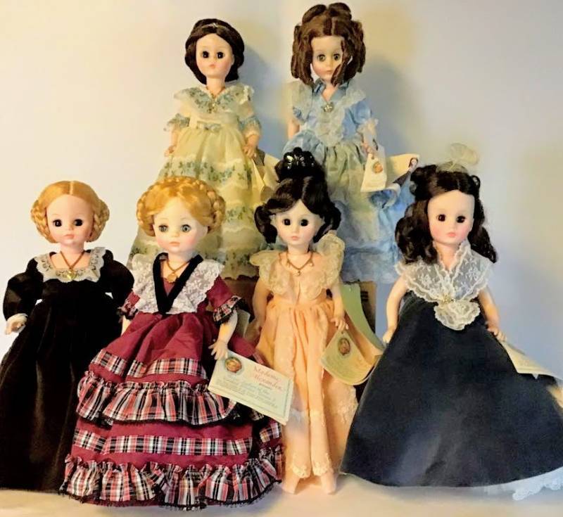 lot 1065 image: Madame Alexander Dolls - The First Ladies of the United States Series II Collection
