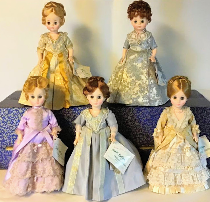 lot 1067 image: Madame Alexander Dolls - The First Ladies of the United States Series IV Collection