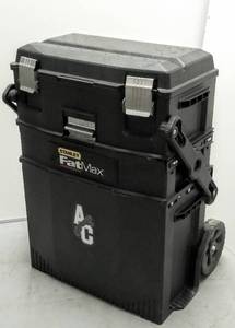 lot 105 image: Stanley FATMAX 4-in-1 Mobile Work Station  Tool Box