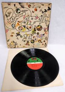 lot 138 image: 1970  LED ZEPPELIN III with Spinning Wheel Gimmick Cover - 12 Vinyl LP Album - Atlantic (SD 7201)