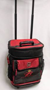 lot 145 image: Budweiser Rolling (or Backpack) Cooler wPull Out Handle