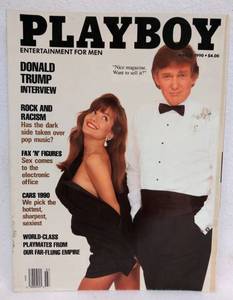 lot 149 image: March 1990 Playboy  Donald Trump Cover