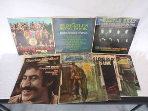 lot 5408 image: 10 Iconic Vintage Albums  Gordon Lightfoot, Jim Croce, Jethro Tull, Rod Stewart & More
