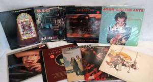 lot 5420 image: Lot of 9 Vintage Albums  The Alan Parsons Project, REO, 38 Special, Adam & the Ants, Foreigner &