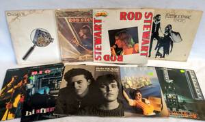 lot 5421 image: 9 Iconic Vintage Albums  Chicago, Rod Stewart, Fleetwood Mac ELO, Cheap Trick, REO, Tears for Fears, & Supertramp