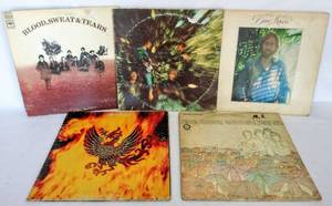 lot 5434 image: 6 Remarkable Albums from the 60s & 70s  Blood, Sweat & Tears, CCR, Dave Mason, Grand Funk & The Monkees