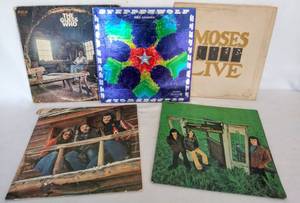 lot 5436 image: 5 Vintage Albums  The Guess Who, Steppenwolf, Moses, America, & Hamilton, Joe Frank & Reynolds