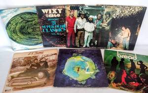lot 5438 image: 7 Vintage Albums  Mike Oldfield, Book, Steppenwolf, B. J. Thomas, Yes, & Bread