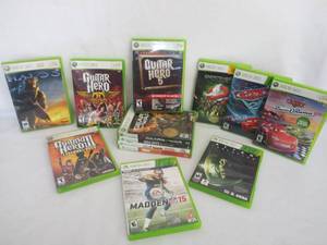 lot 5481 image: 13 XBOX 360 Games  Including Ghostbusters, Cars, Madden 15, Halo 3 & More