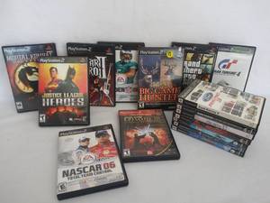 lot 5482 image: 16 PlayStation 2 Games  Mortal Combat, Justice League, Madden 06, Nascar & More