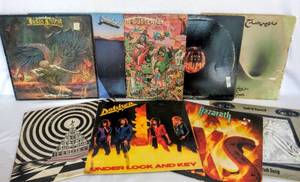 lot 5491 image: 9 Phenomenal Vintage Albums  Judas Priest, Iron Butterfly, Triumph, Blue Oyster Cult, Dokken, Nazareth & Uriah Heep