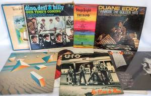 lot 5493 image: 9 Vintage Albums from Various Artists  Cat Stevens, Stage Fright, UFO, Steve Wariner (Sealed) & Others