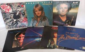 lot 5495 image: 7 Vintage Albums from 1970s & 80s  Hall & Oats, Bonnie Tyler, Herb Albert, James Taylor, FireFall, Melissa Manchester, & WAR