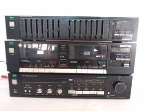 lot 5550 image: MCS Digital 5000 Series �� Equalizer, Cassette Deck, and Stereo Integrated Amplifier