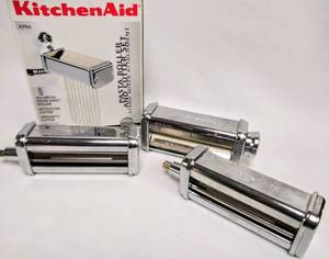 lot 7023 image: KitchenAid Pasta Roller Accessory For KitchenAid Stand Mixer (Not Included)