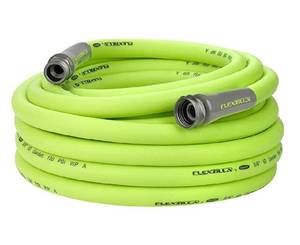 lot 2148 image: Flexzilla Garden Hose, 58 in. x 50 ft., Lightweight, Drinking Water Safe - Appears to have been Used