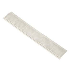 lot 4649 image: Amerimax Home Products 3 ft. White Snap-In Filter Gutter Guard (25-Pack)