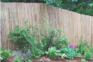 lot 4665 image: Bamboo Slat Fence 6H x 15L
