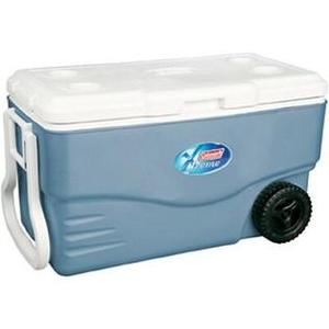 lot 4667 image: Coleman 100-Qt. Wheeled Cooler