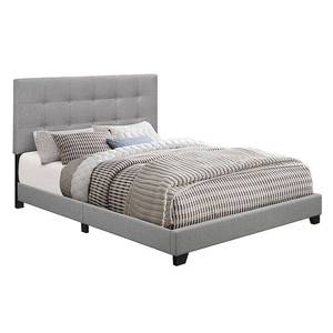 lot 4676 image: Pulaski B01MG3GH05 King Headboard, Side Rails, Slats, And Feet, Grey