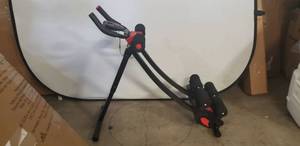 lot 4699 image: Fitlaya Fitness ab Machine, ab Workout Equipment for Home Gym, Height Adjustable ab Trainer, Foldable Fitness Equipment