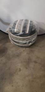 lot 4704 image: 14in X 18in Crochet Ottoman