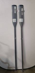 lot 4706 image: Crooked Creek New Zealand Pine Wood Oar, Marine Gray