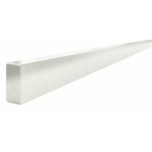 lot 4759 image: Bon Tool 1-12 in. x 3-12 in. x 6 ft. Reinforced Aluminum H Screed with Welded End Cap