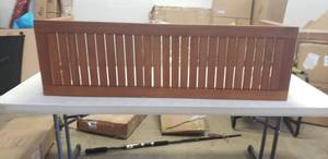 lot 4761 image: 52in X 16in X 17in Cherry Wood Bench