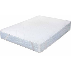 lot 4855 image: Levinsohn Memory Foam Quilted Mattress Topper Twin 39in x 75in.