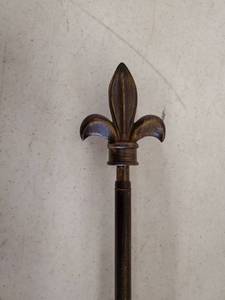 lot 4865 image: Tapestry Rod 44-108 CopperBlack Rustic Color