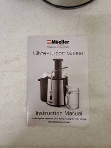 lot 4831 image: Mueller Ultra Juicer ,Tested And Working