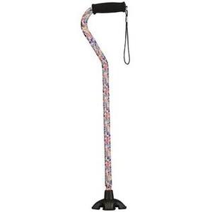 lot 4833 image: NOVA Medical Products Sugarcane with Offset Handle Butterfly Symphony Ajustable from 28 in tall to 39 in .tall