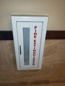 lot 6013 image: Fire extinguisher Box