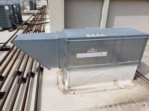 lot 6135 image: Heated make up air unit