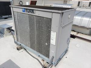 lot 6158 image: York PC090 condensing unit air handler