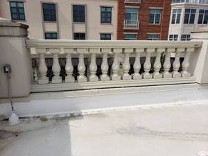 lot 6187 image: Section of ballusts on rooftop