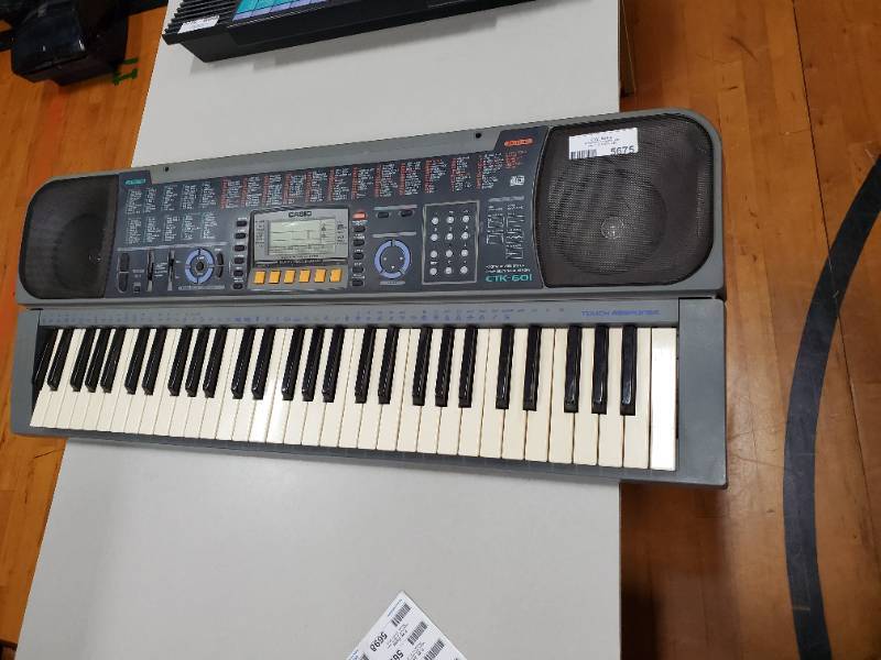 Casio CTK-601 Keyboard | P.W. Sales Derby School Board Surplus 
