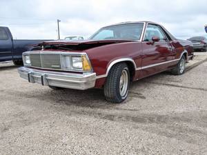 lot 7675 image: 1978 Chevy El Camino VIN Unknown